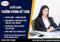 Cty Xkld Thabilabco Tuyển Dụng Kế Toán Trưởng Tại Oakland Usa