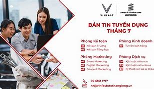 Vinfast Long Biên Tuyển Dụng